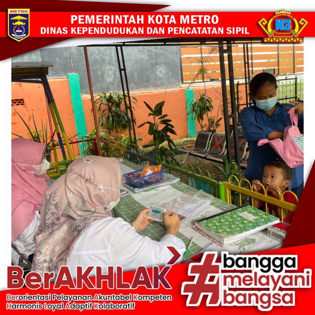 Pelayanan Harian Dinas Dukcapil Kota Metro