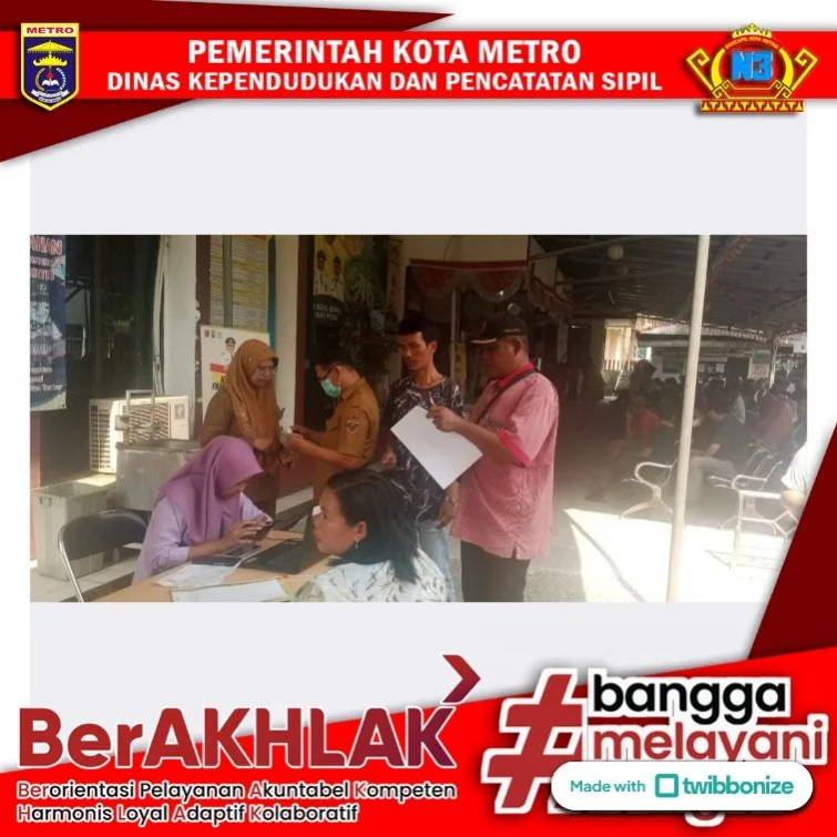 Jemput Bola Pelayanan IKD di SAMSAT KOTA METRO
