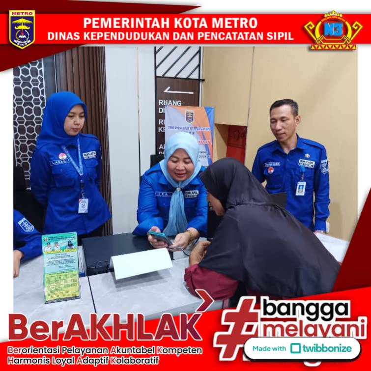 Pelayanan Pada MPP dalam rangka Metro Melayani