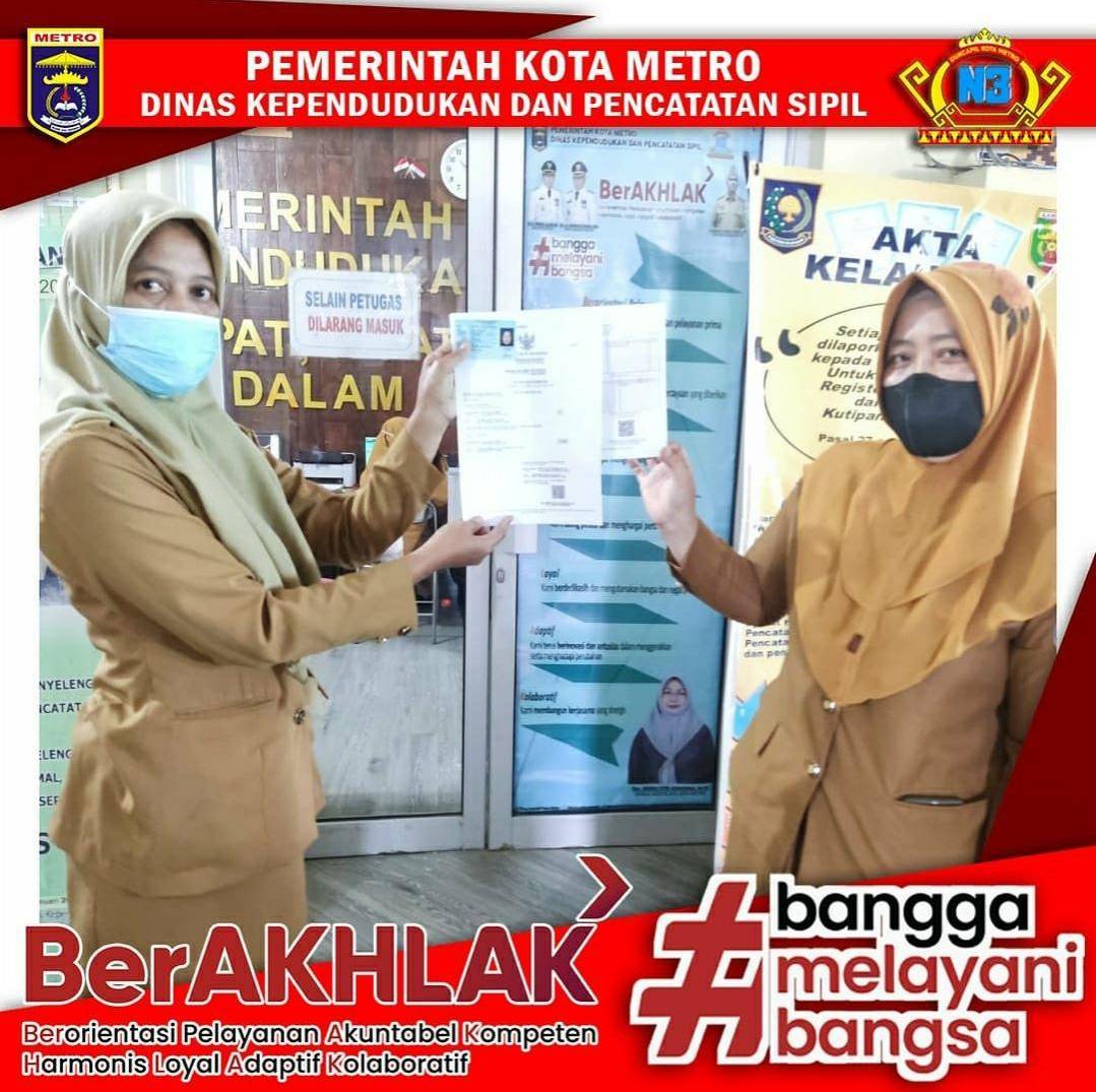 Penyerahan Dokumen Langsung Kepada Warga