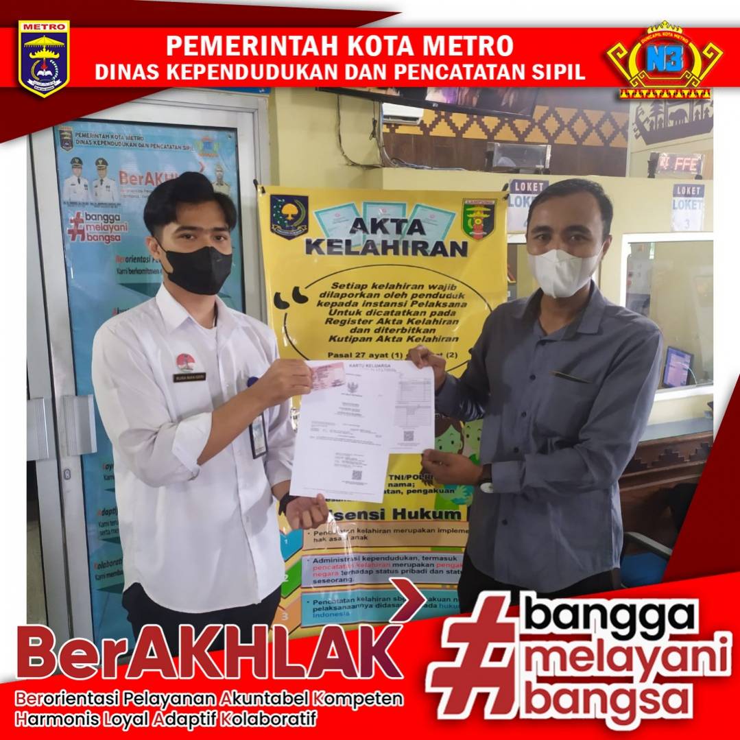 Penyerahan Dokumen Langsung Kepada Warga