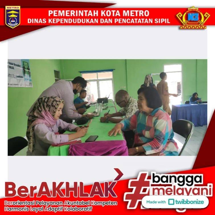 Kegiatan Silaturahmi di Kecamatan Metro Timur