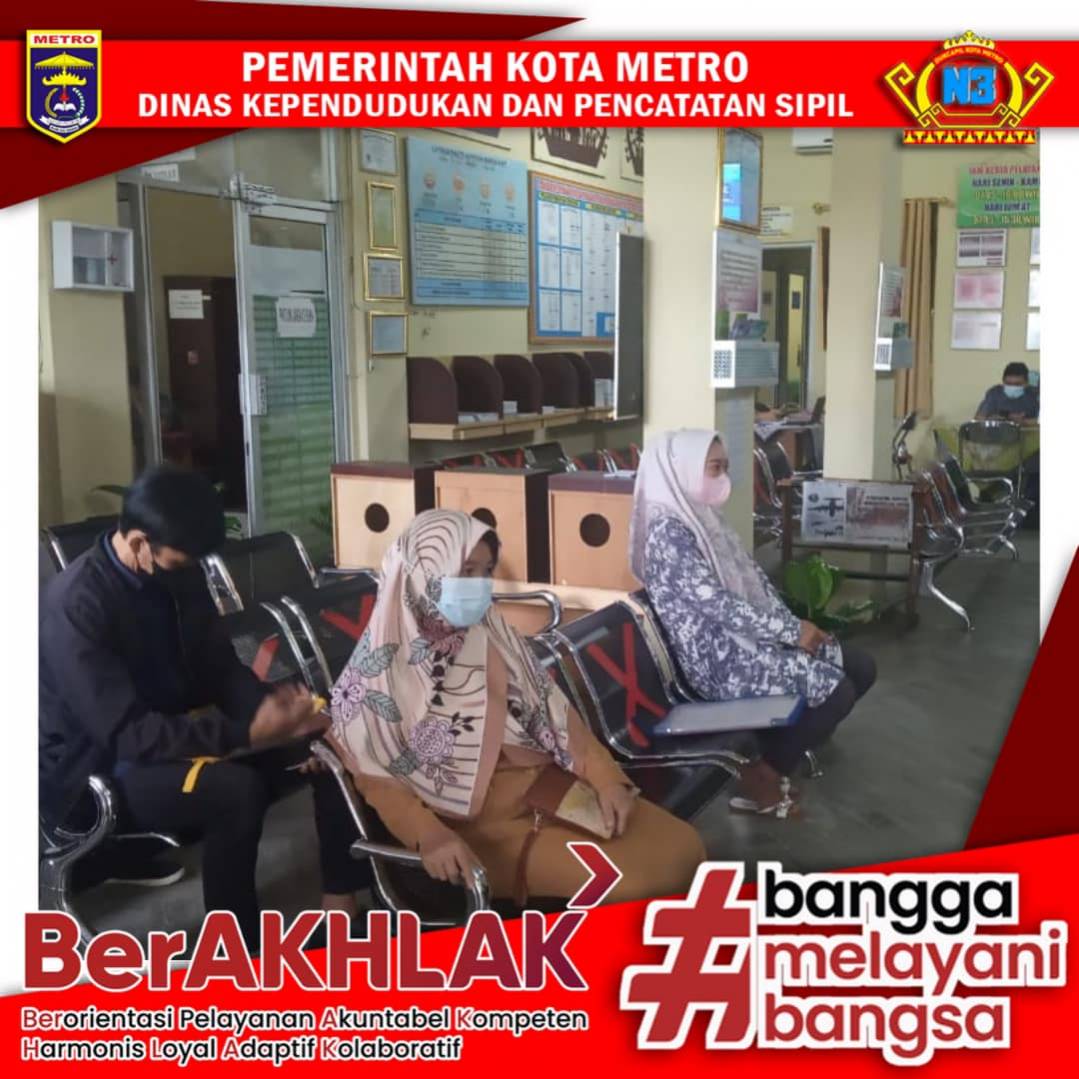 Pelayanan Harian Dinas Dukcapil Kota Metro