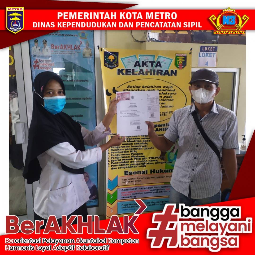 Penyerahan Dokumen Langsung Kepada Warga