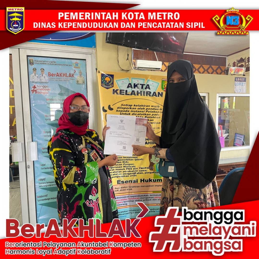 Penyerahan Dokumen Langsung Kepada Warga