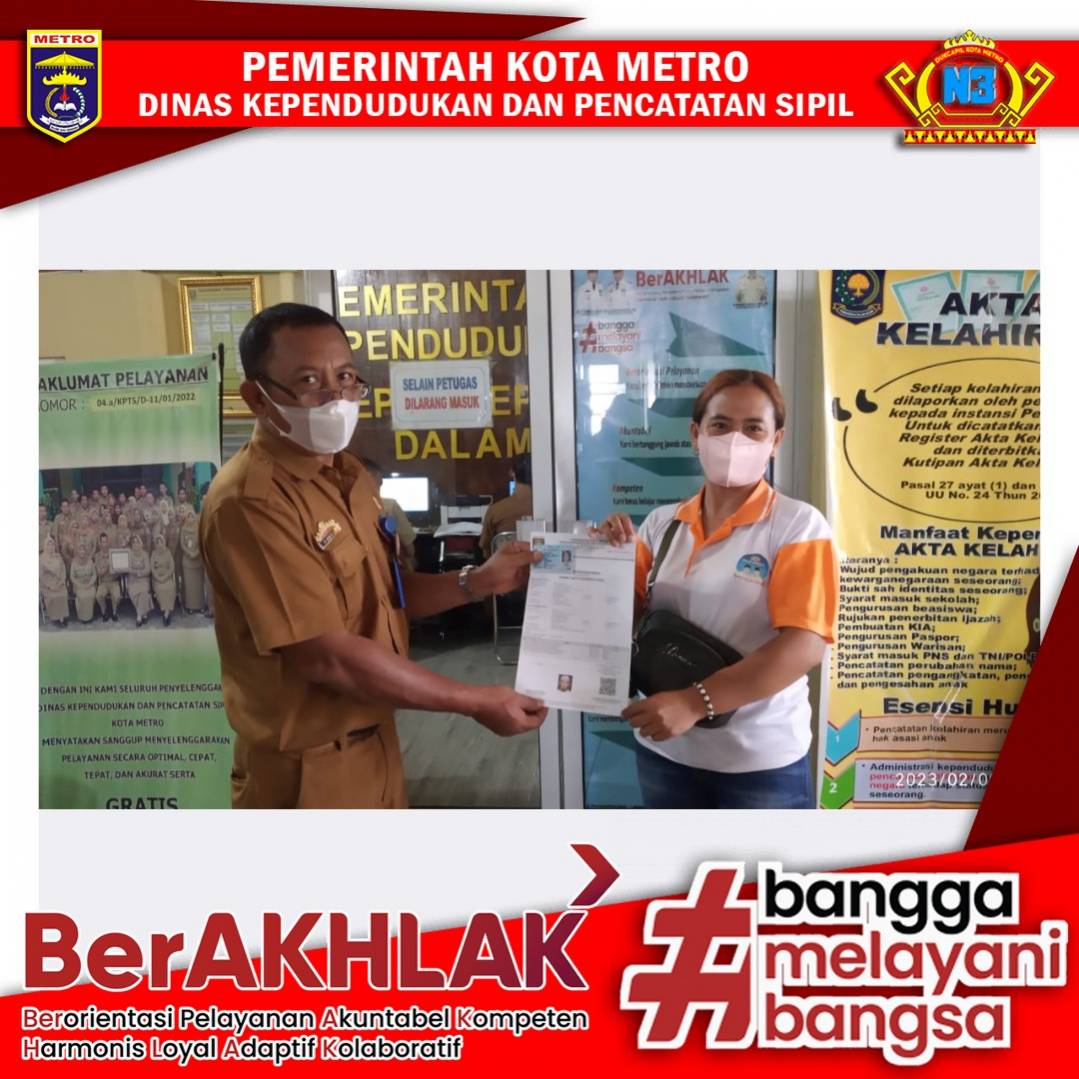 Penyerahan Dokumen Langsung Kepada Warga