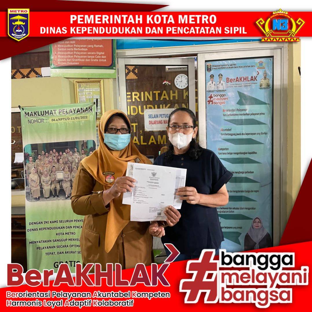 Penyerahan Dokumen Langsung Kepada Warga