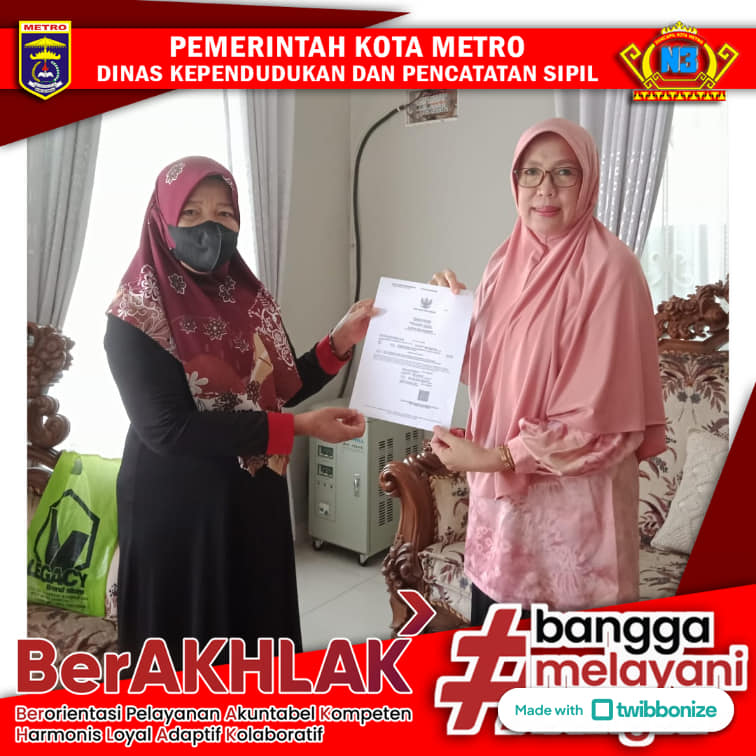 Pelayanan Jemput Bola Mingguan Dinas Dukcapil Kota Metro
