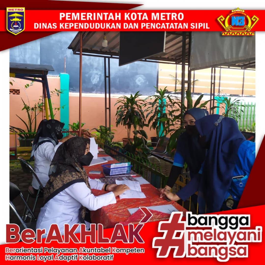 Pelayanan Harian Dinas Dukcapil Kota Metro