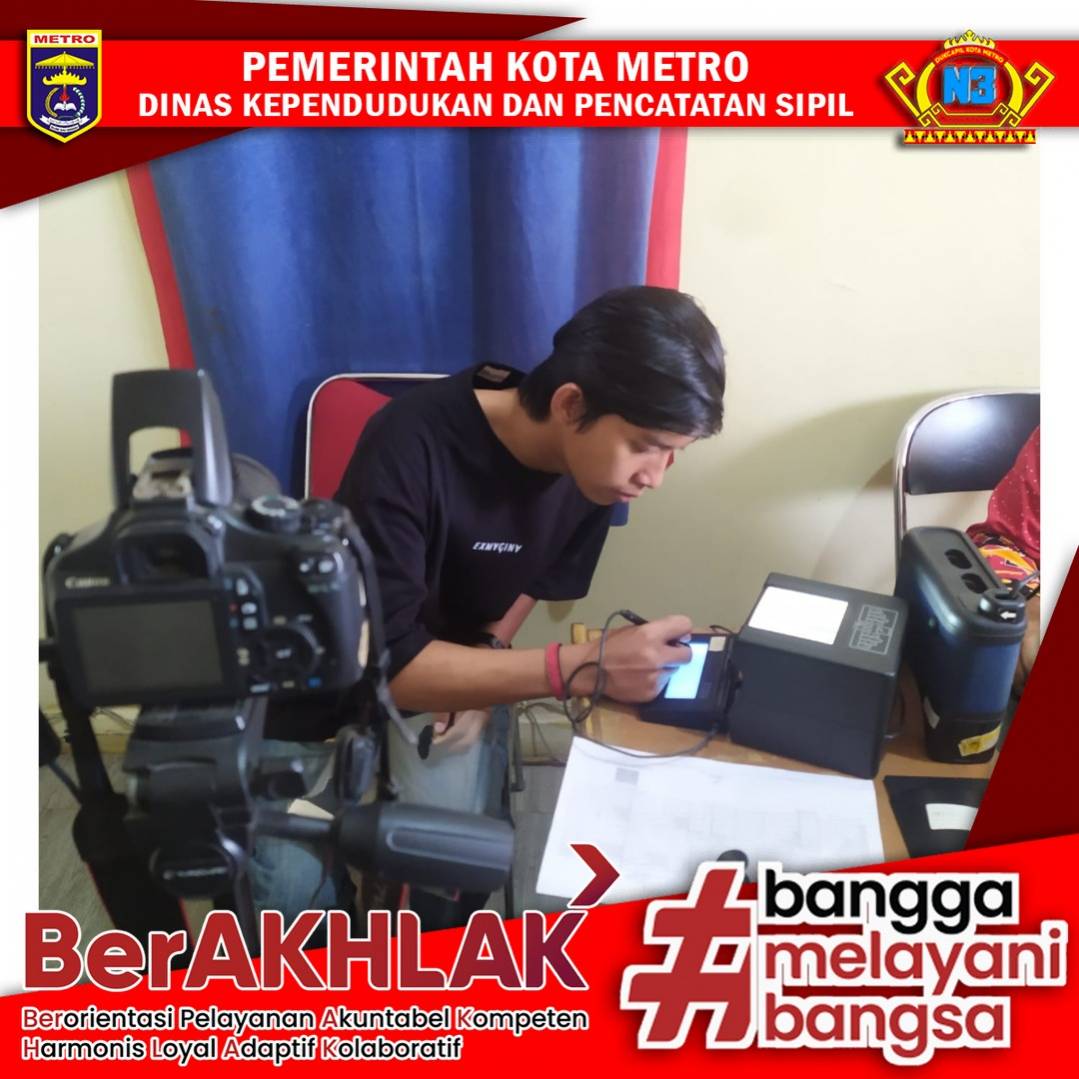 Pelayanan Harian Dinas Dukcapil Kota Metro