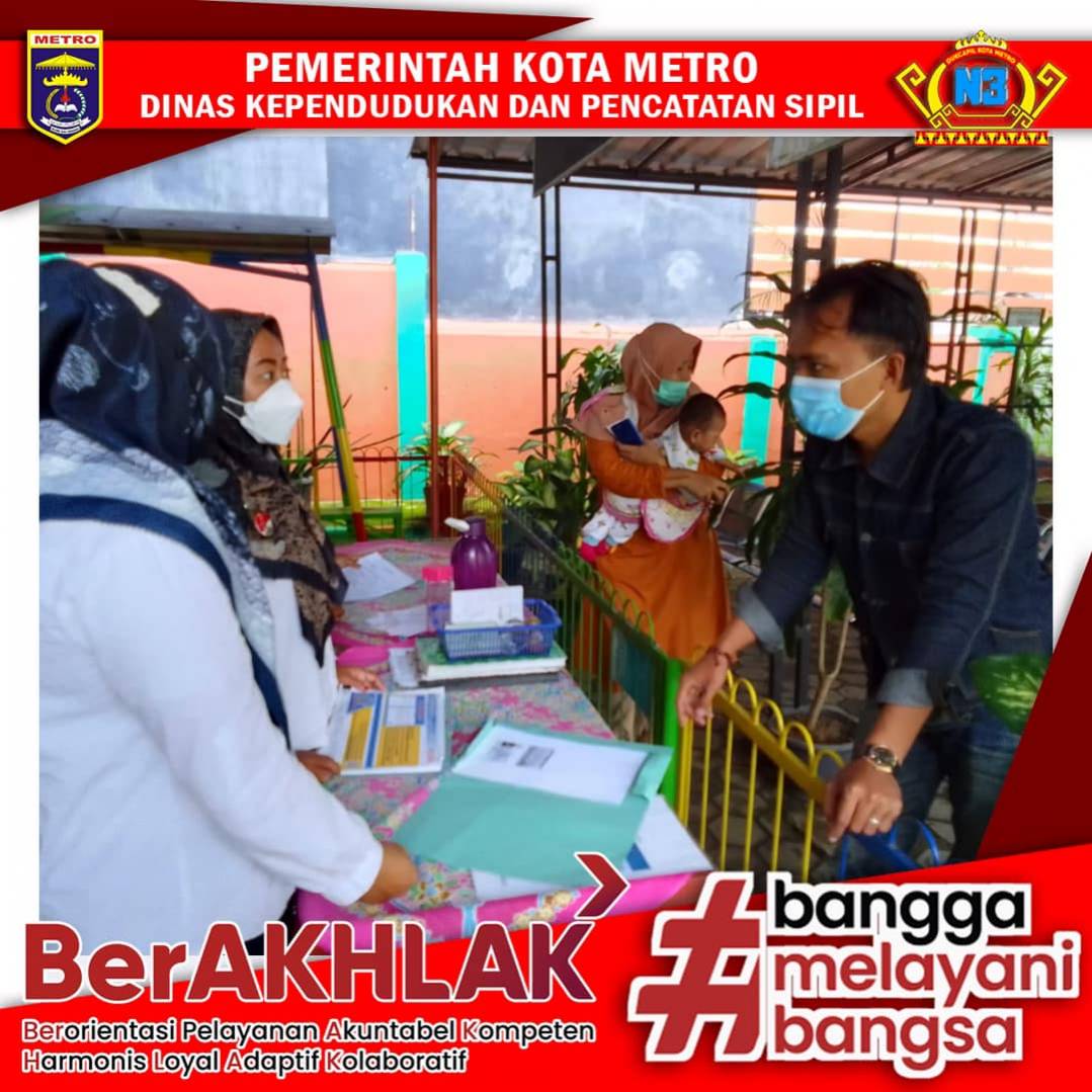 Pelayanan Harian Dinas Dukcapil Kota Metro