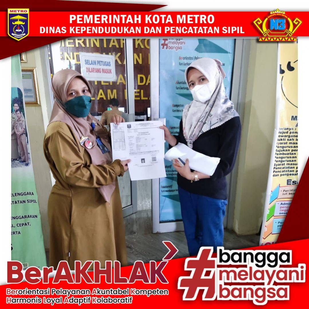 Penyerahan Dokumen Langsung Kepada Warga