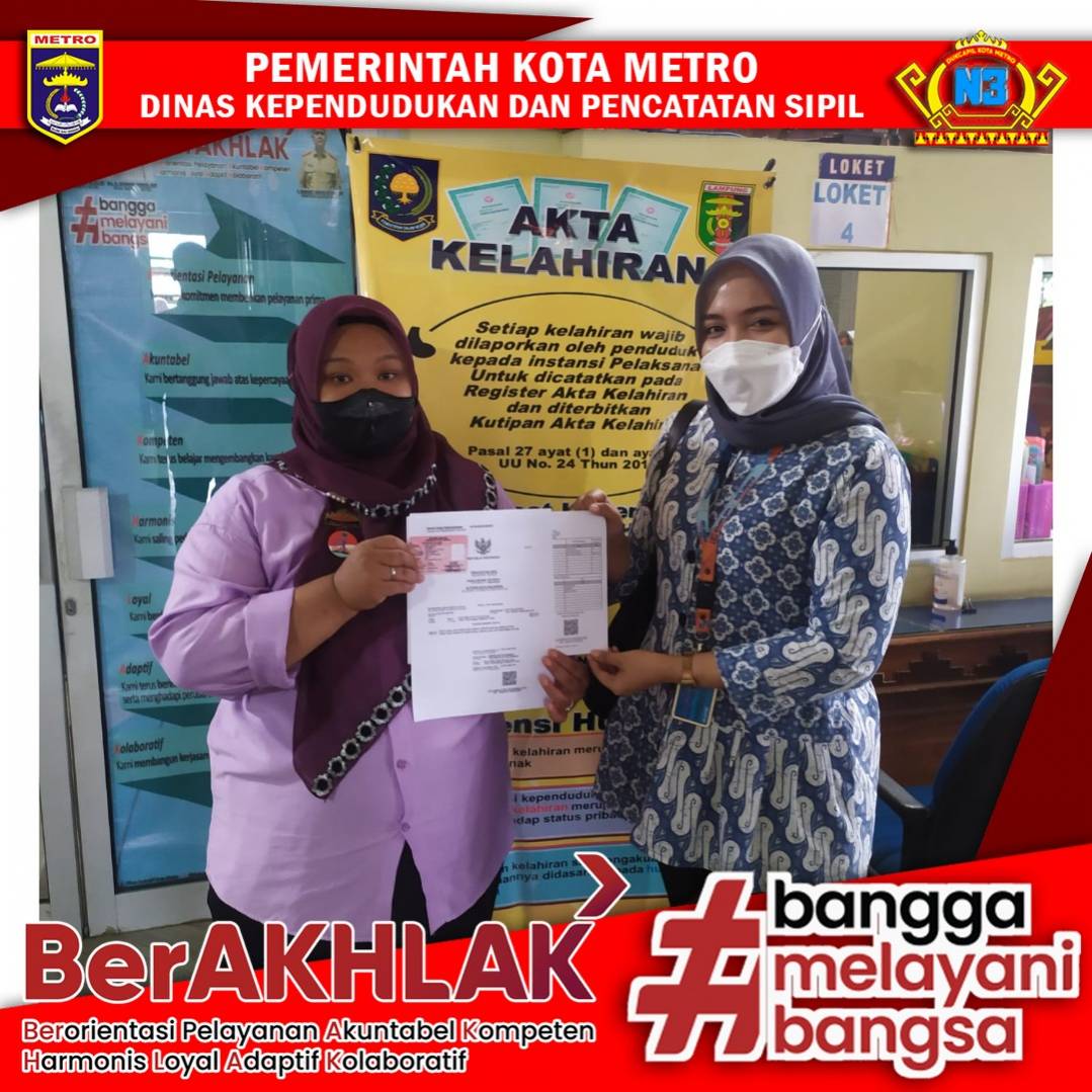 Penyerahan Dokumen Langsung Kepada Warga