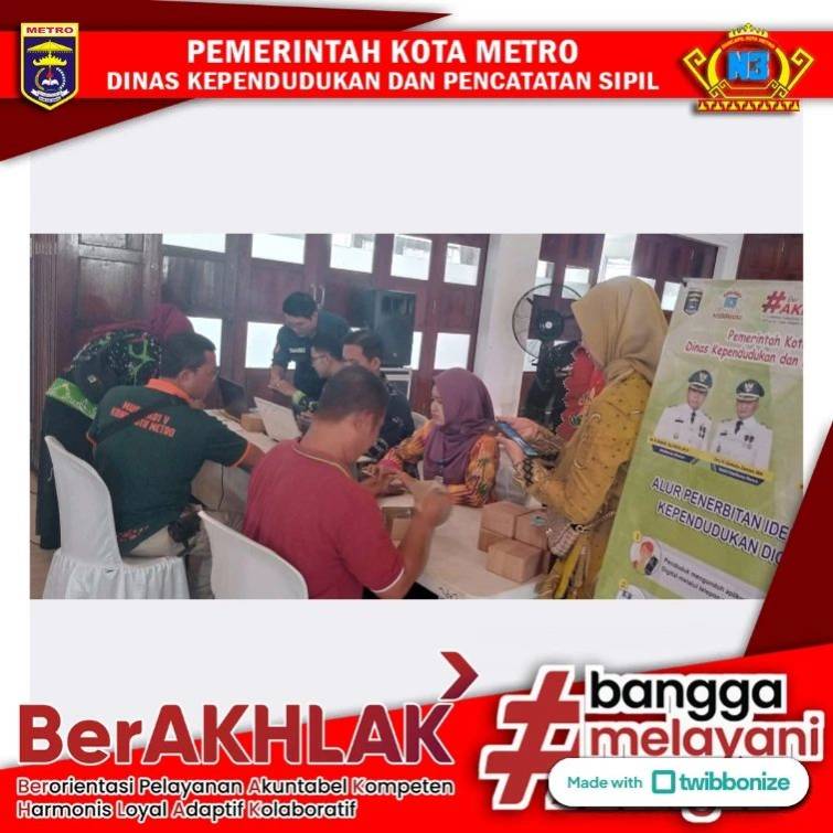 Jemput Bola Pelayanan IKD Pada Acara Pelantikan dan Rapat Pengurus KONI