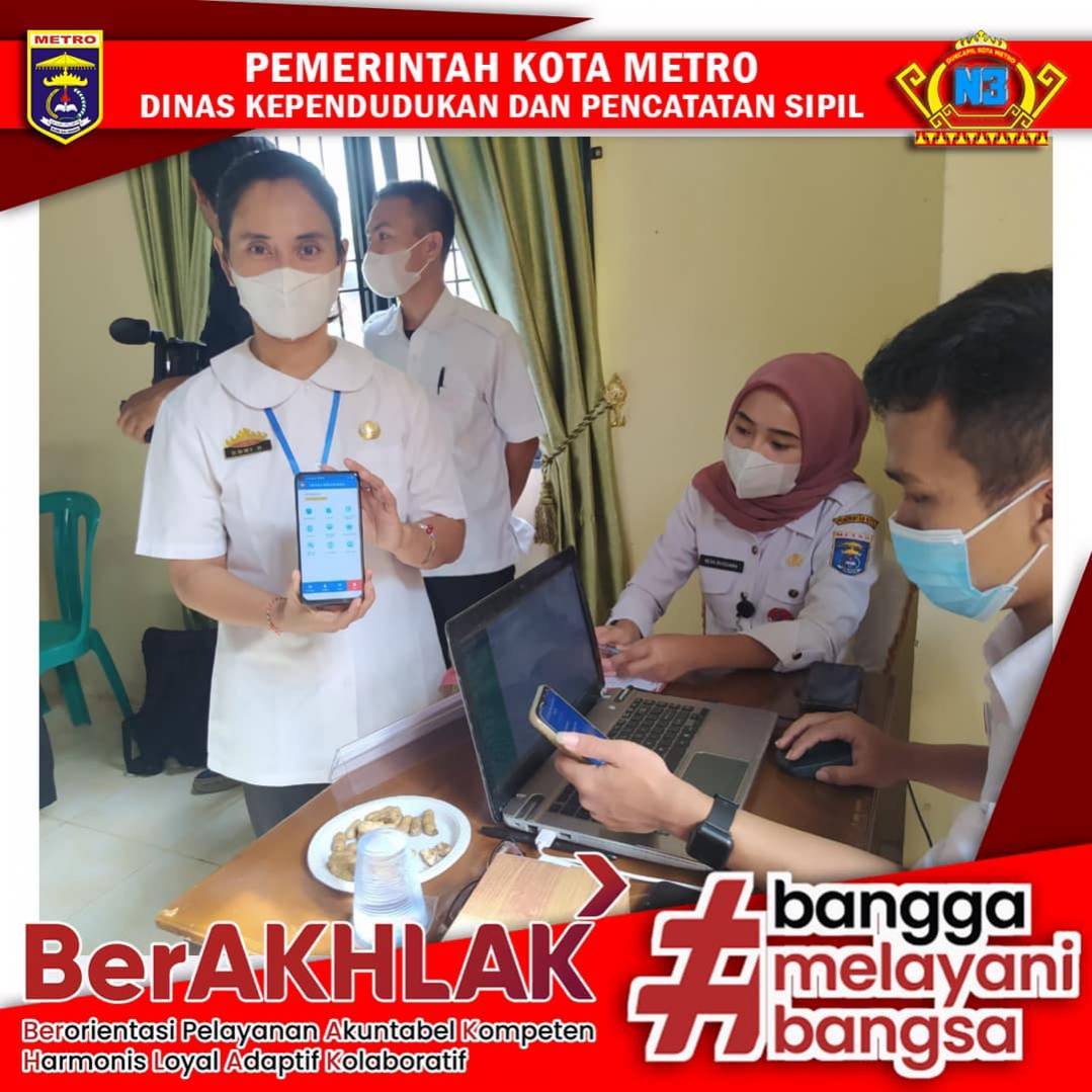 Dinas Dukcapil Kota Metro mengikuti kegiatan Musrenbang Tahun 2023