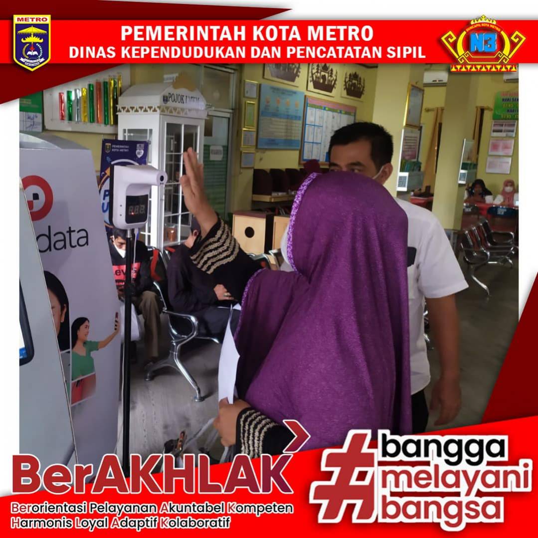 Pelayanan Harian Dinas Dukcapil Kota Metro