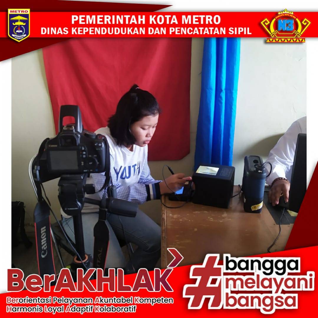 Pelayanan Harian Dinas Dukcapil Kota Metro