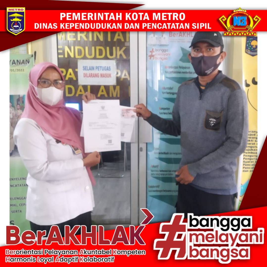 Penyerahan Dokumen Langsung Kepada Warga