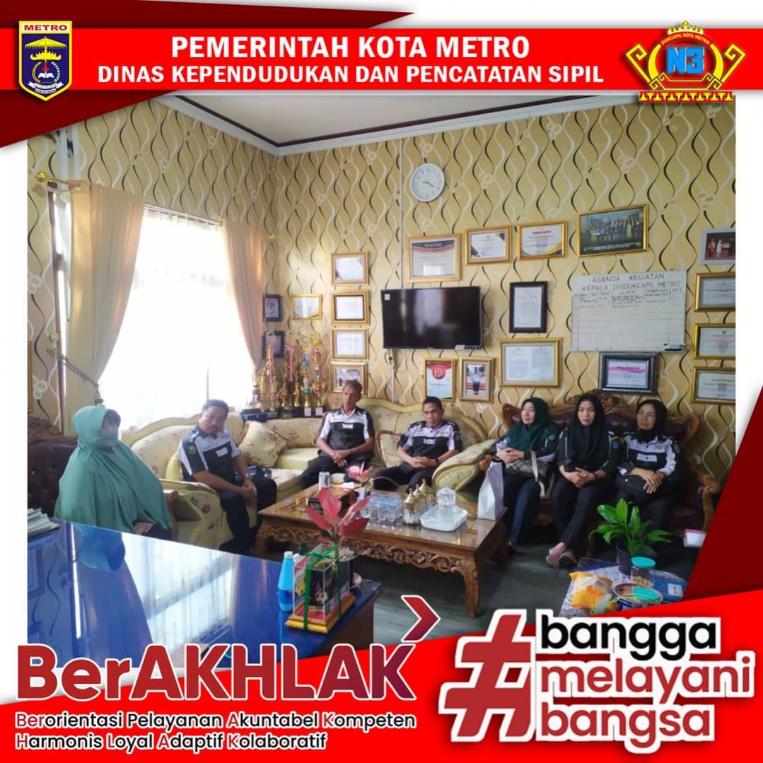 Kunjungan Kepala Disdukcapil Kab. Bengkulu Utara
