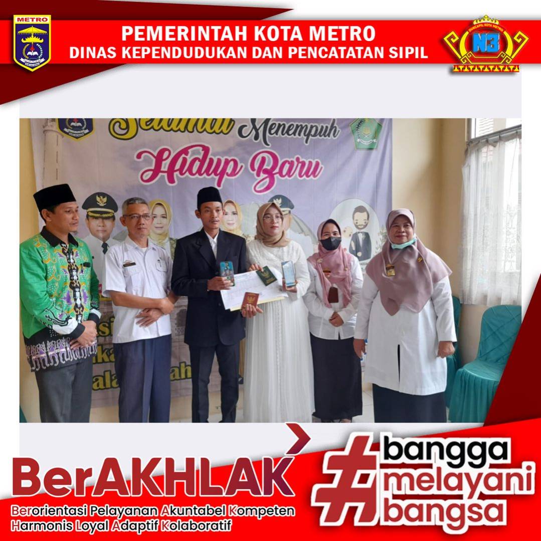 Pelayanan Terpana Dinas Dukcapil Kota Metro