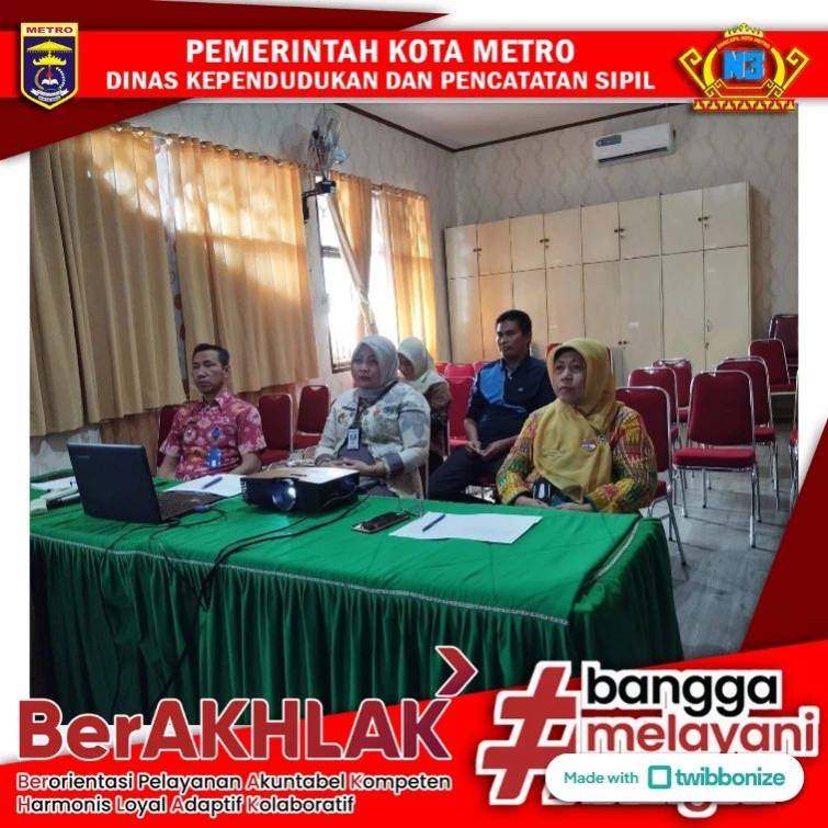 DISDUKCAPIL MENGIKUTI RAKERNAS PENINGKATAN KUALITAS LAYANAN ADMINDUK