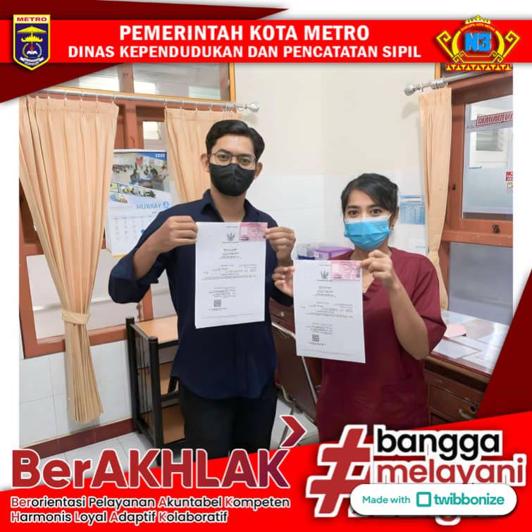 Pelayanan Jemput Bola Mingguan Dinas Dukcapil Kota Metro