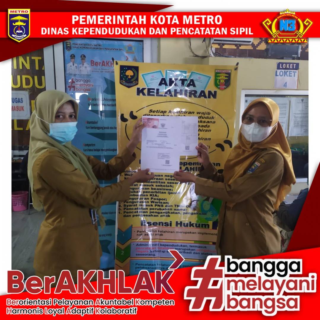 Penyerahan Dokumen Langsung Kepada Warga