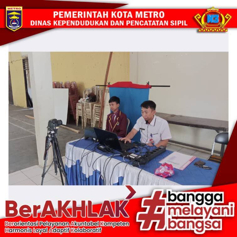 Jemput Bola Pelayanan Perekaman Ke Kelurahan Ganjar Agung