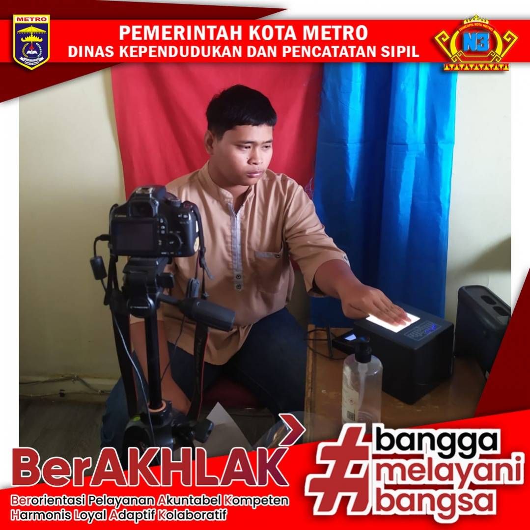 Pelayanan Harian Dinas Dukcapil Kota Metro