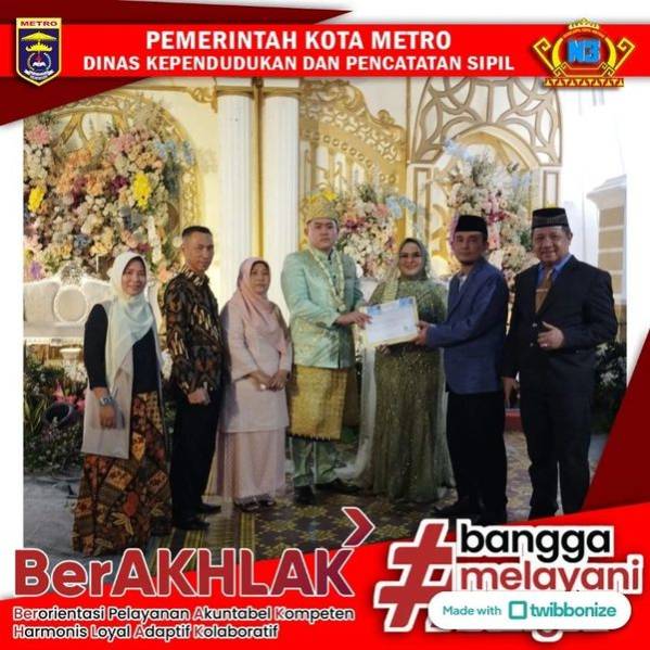 Pelayanan TERPANA Disdukcapil Kota Metro