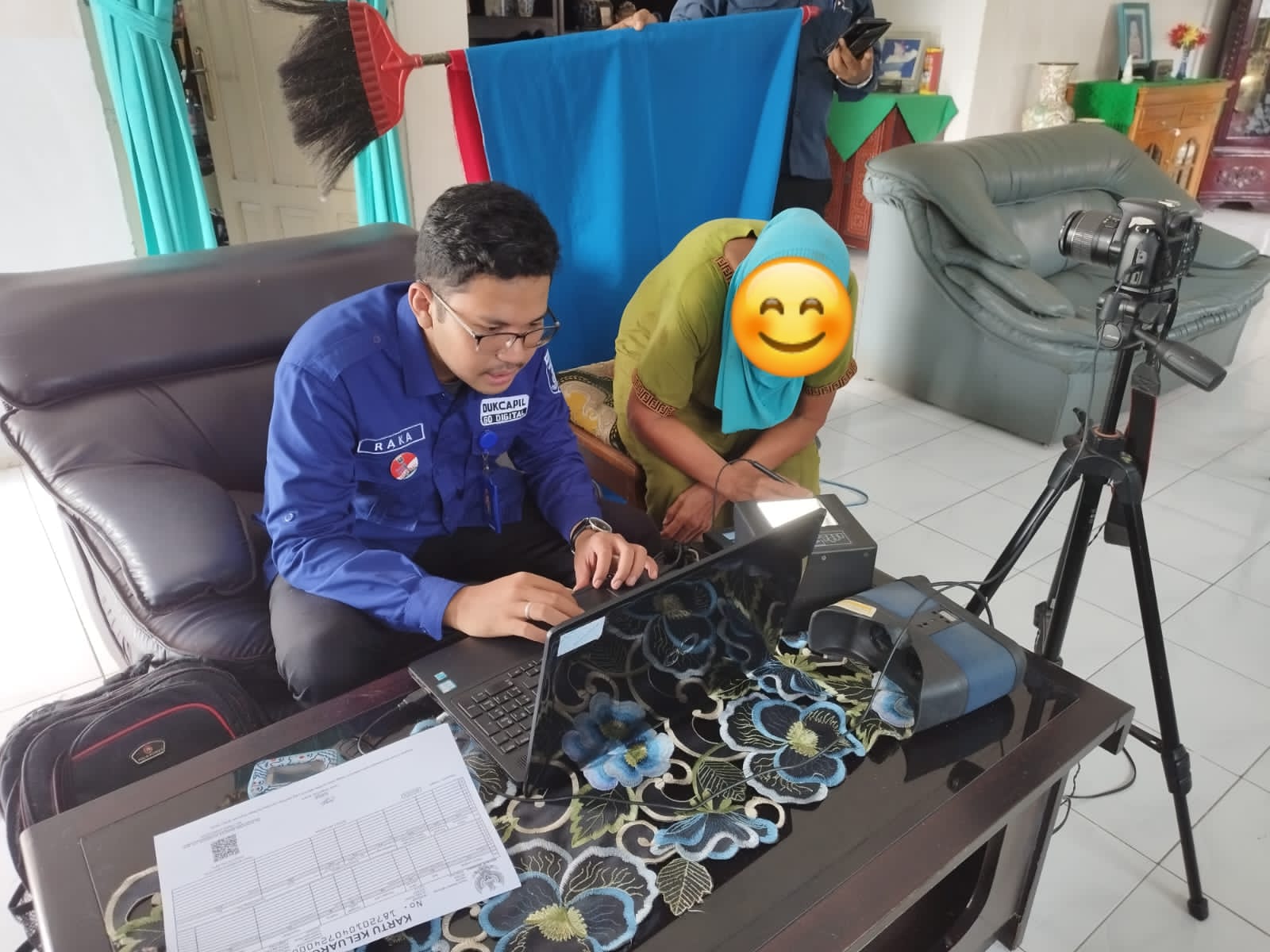 Jemput Bola Perekaman KTP-EL Khusus Lansia