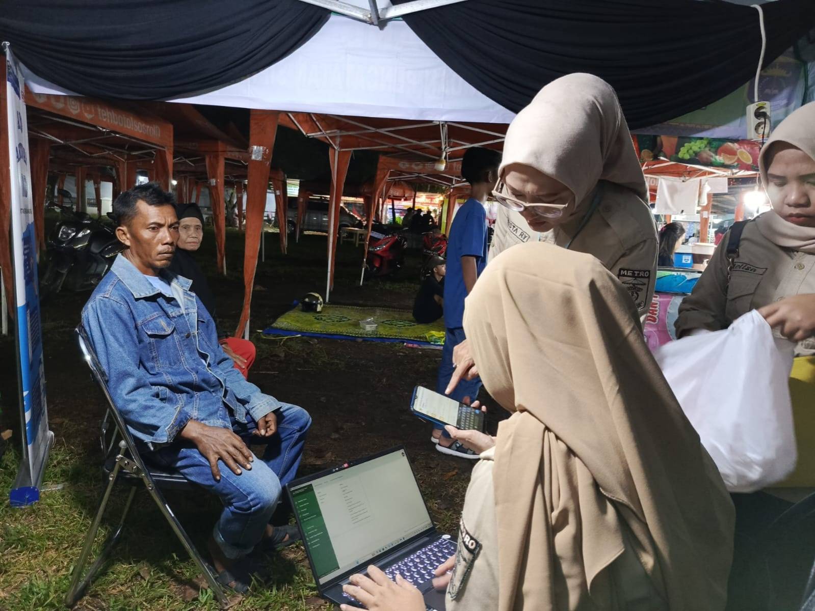 Disdukcapil Kota Metro Buka Layanan Aktivasi IKD di Taman Terminal 16C, Meriahkan HUT ke-88 Kota Metro
