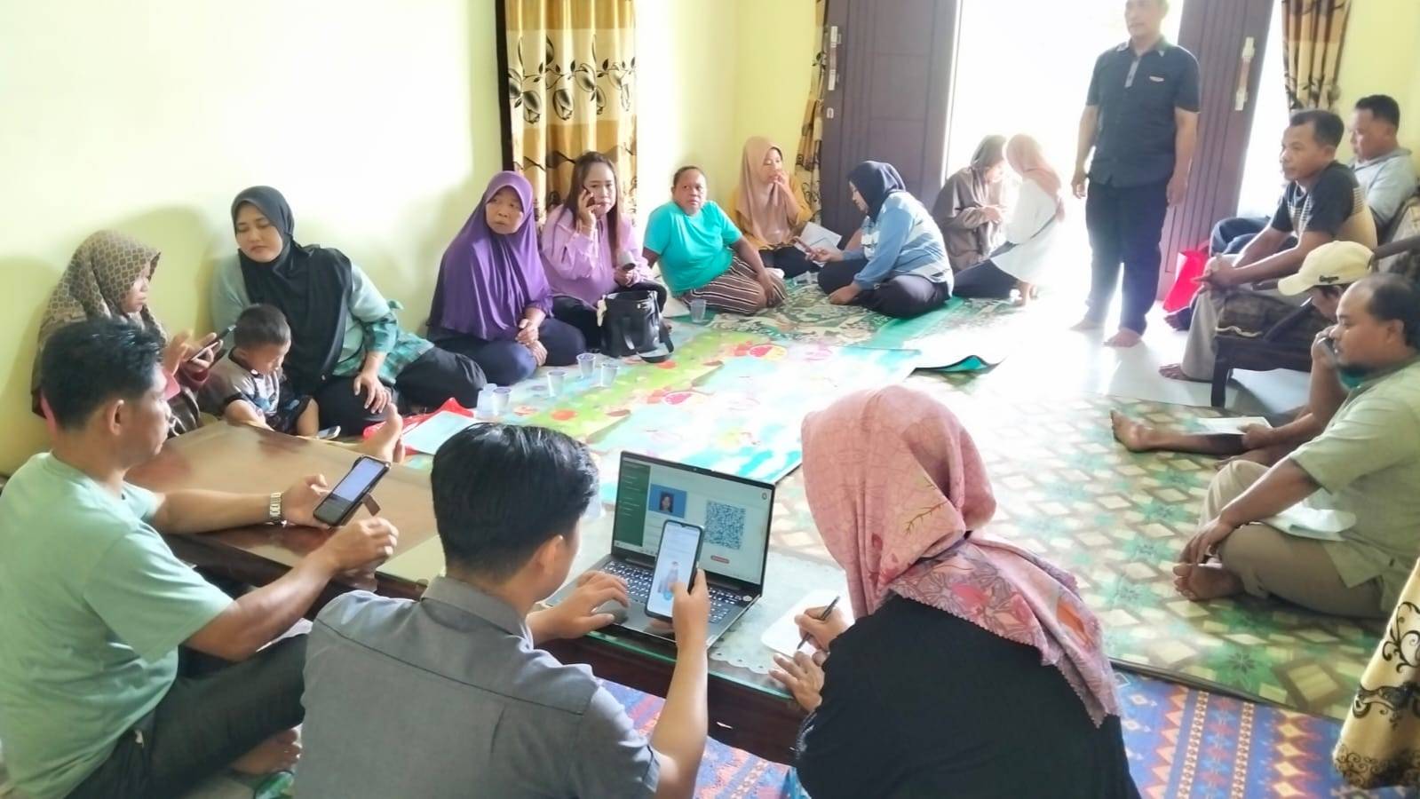 Disdukcapil Metro Jemput Bola IKD di Banjarsari