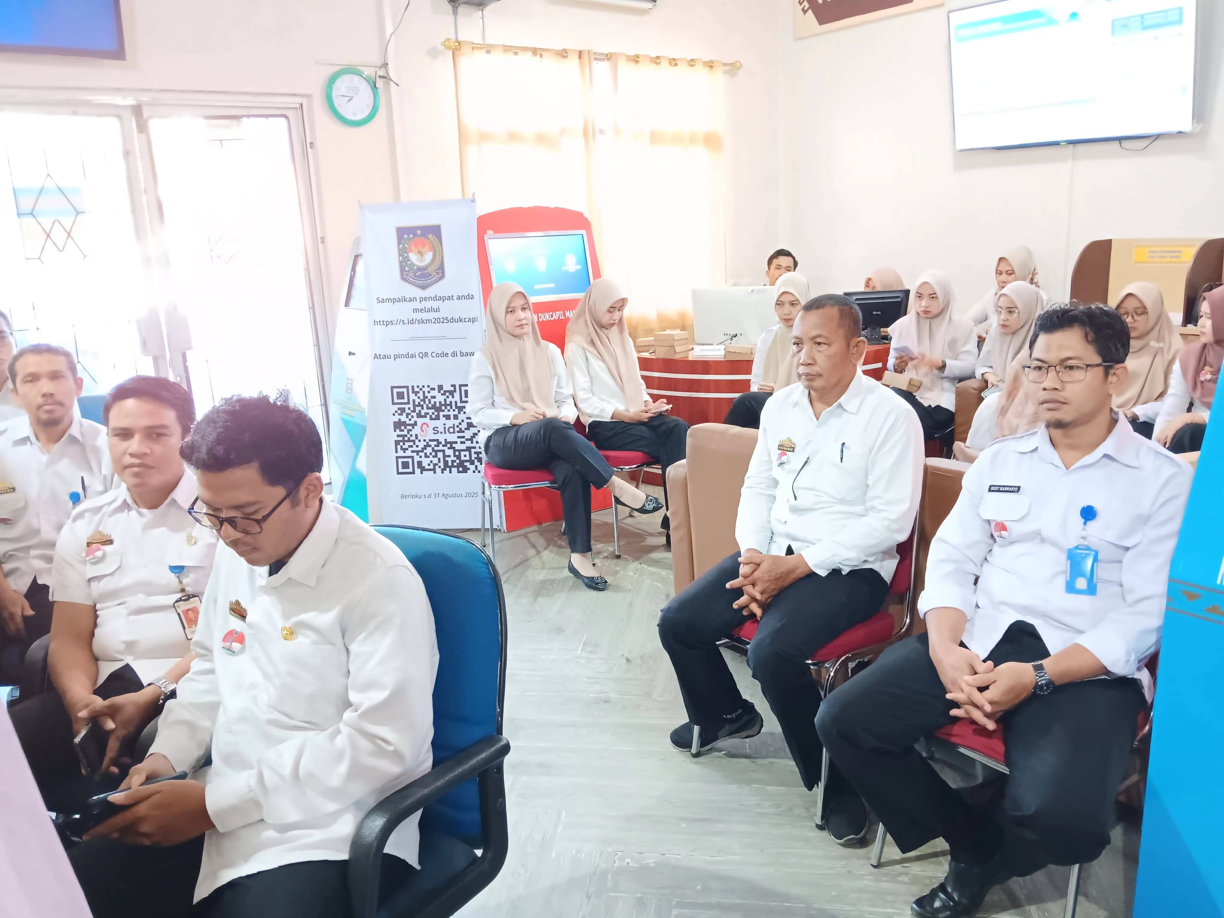 Disdukcapil Kota Metro Gelar Rapat Koordinasi, Pelepasan Programmer dan Perkenalkan Pegawai PPPK Baru