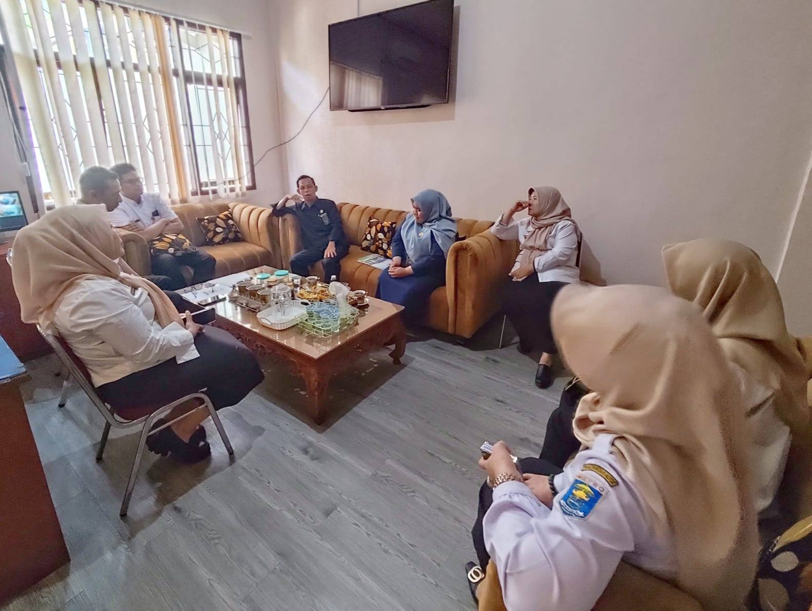 Kunjungan Ketua Pengadilan Agama Metro
