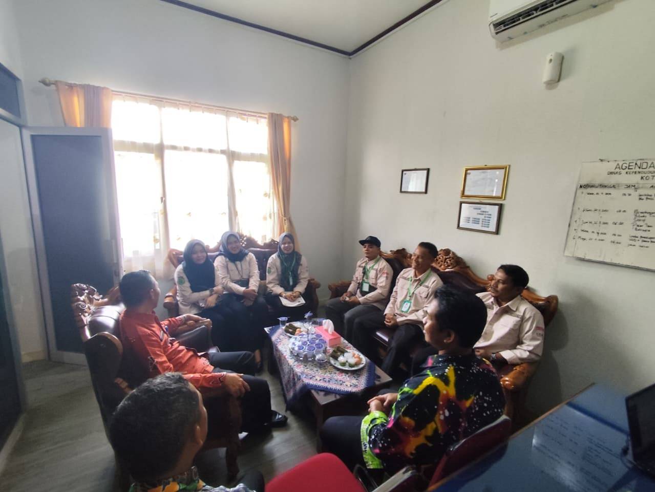 Kunjungan Kerja Dinas Dukcapil Kabupaten Musi Banyuasin