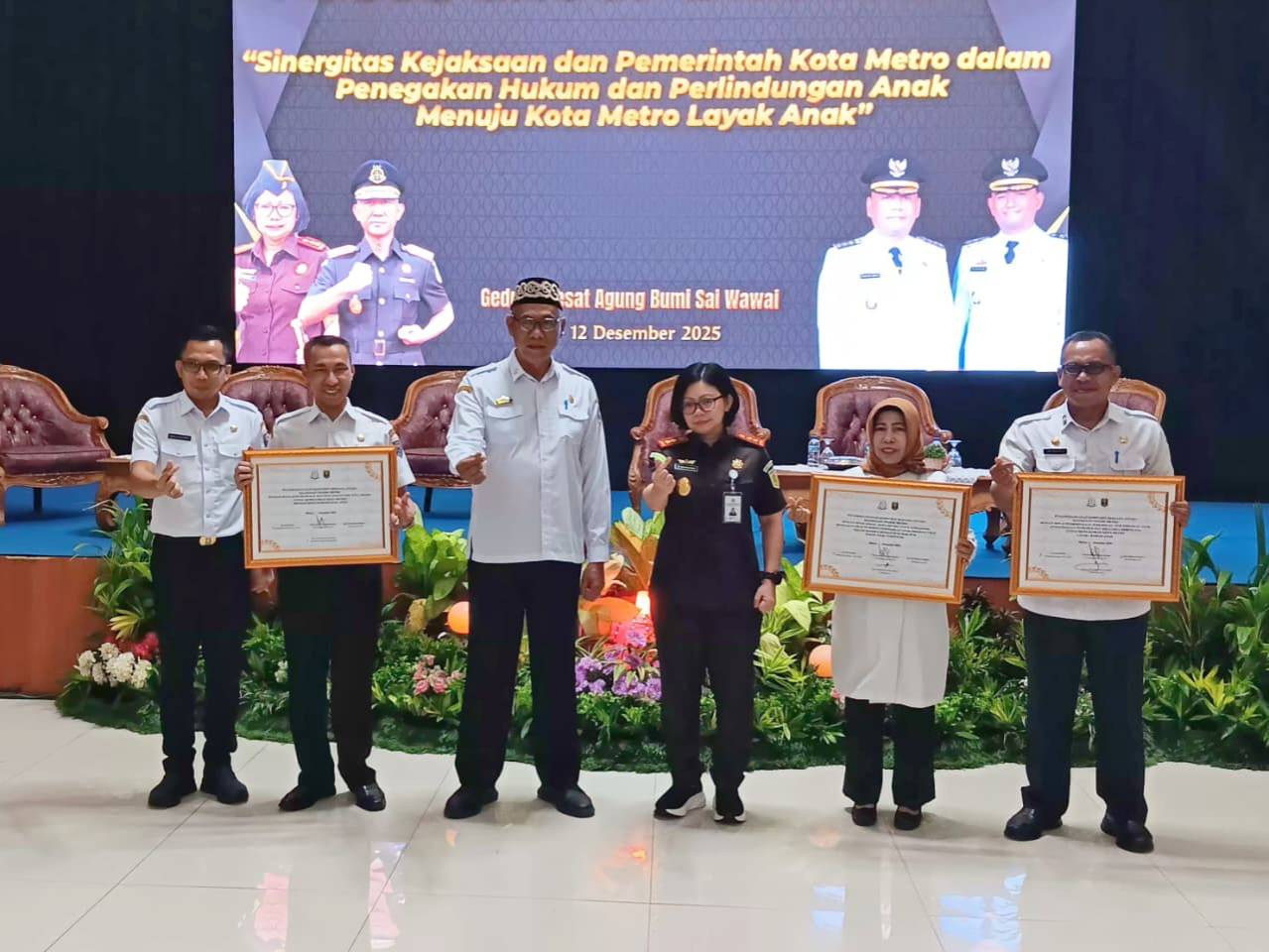 Kejari dan Disdukcapil Metro Bersinergi Wujudkan Kota Layak Anak 2026 Melalui Penandatanganan Komitmen Bersama