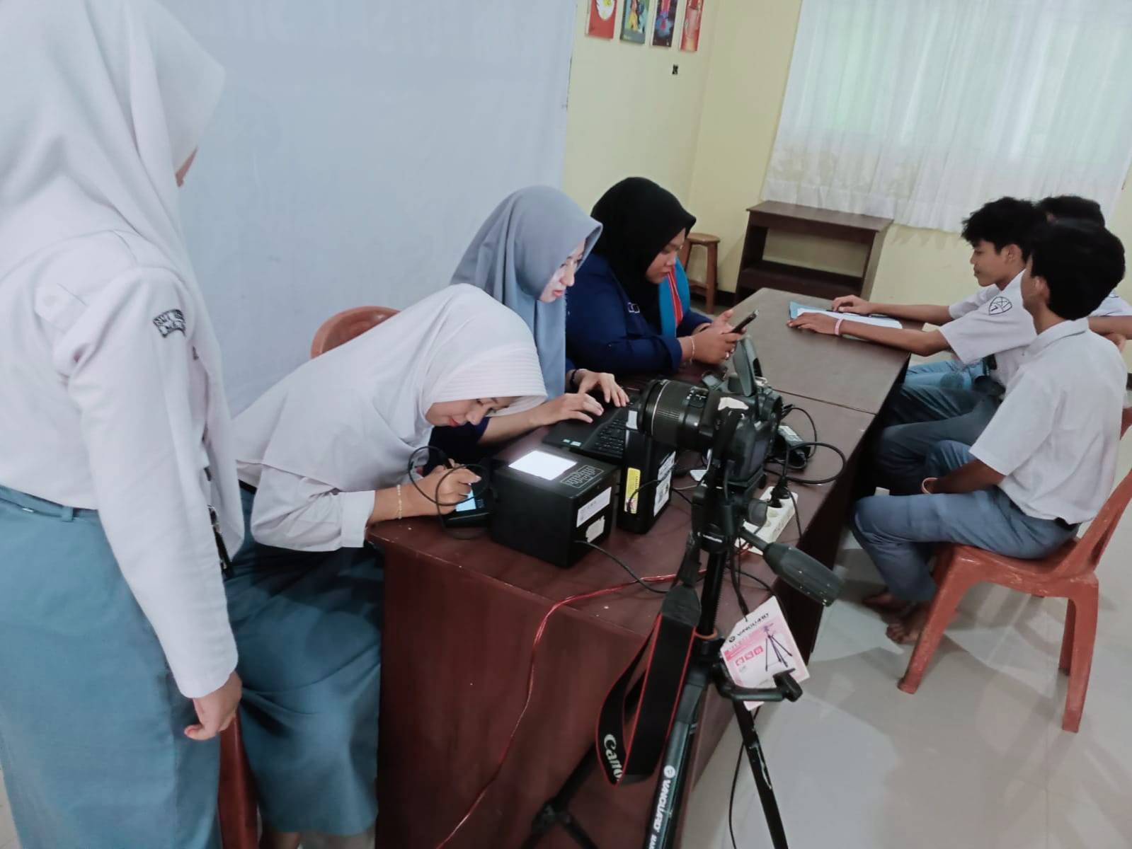 KTP-el Hadir di Sekolah, Disdukcapil Metro Sapa Pelajar SMA Negeri 4