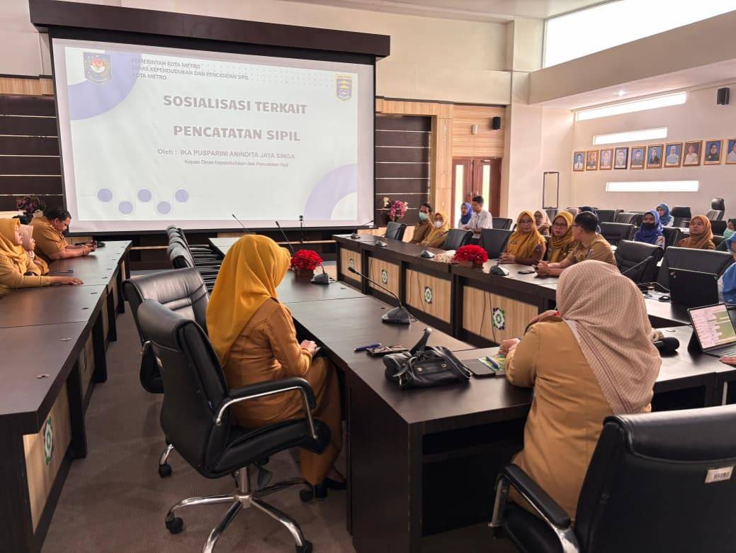 Dukung Optimalisasi JKN, Disdukcapil Metro Jadi Narasumber di BPJS Kesehatan