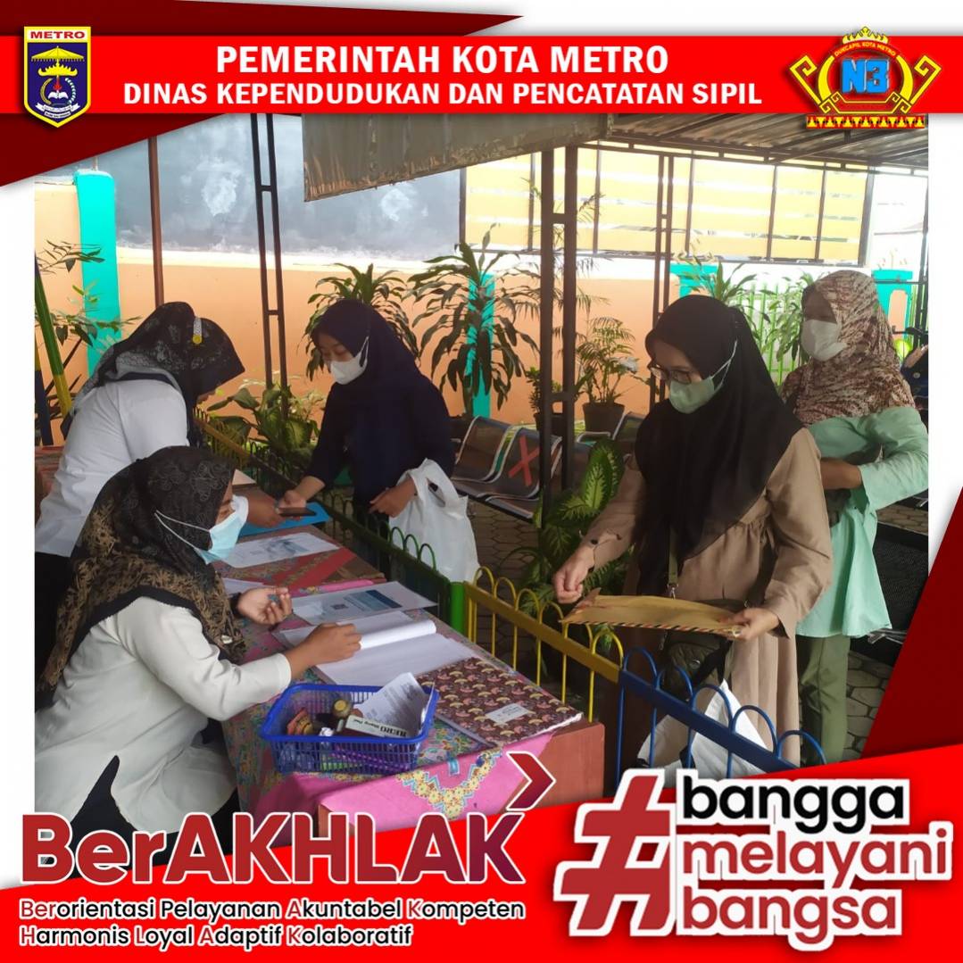 Pelayanan Harian Dinas Dukcapil Kota Metro