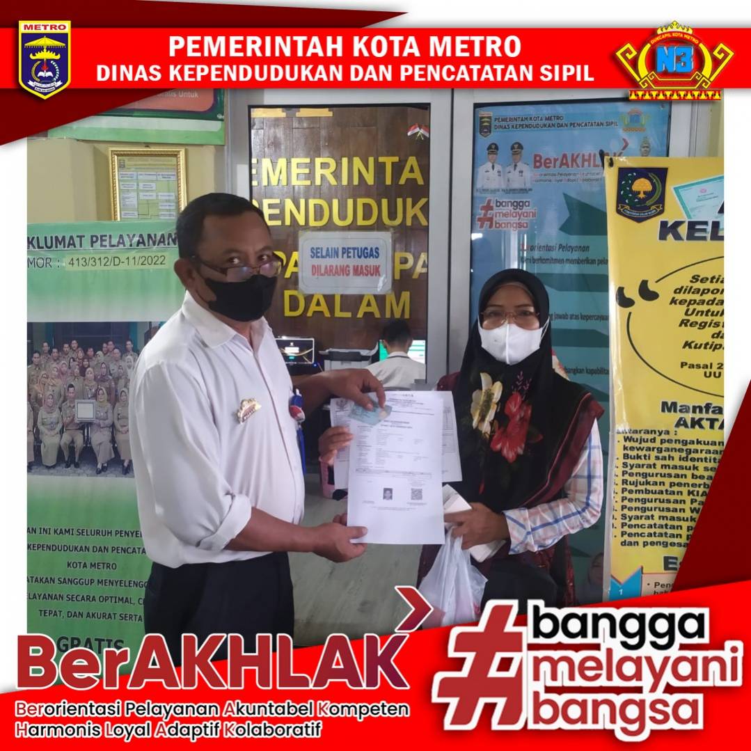 Penyerahan Dokumen Langsung Kepada Warga