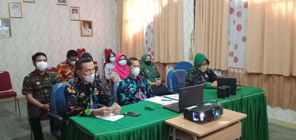 Disdukcapil Kota Metro Mengikuti DUKCAPIL BELAJAR