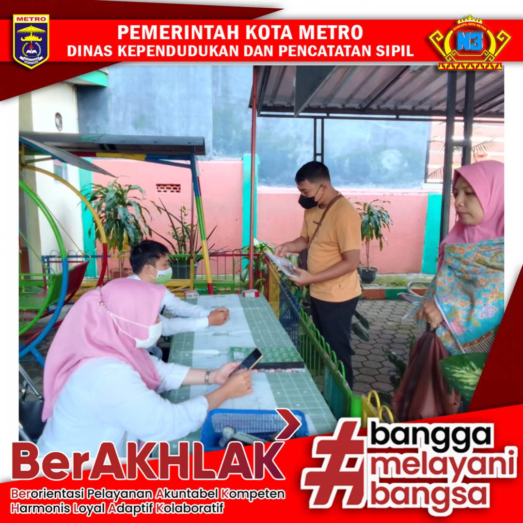 Pelayanan Harian Dinas Dukcapil Kota Metro