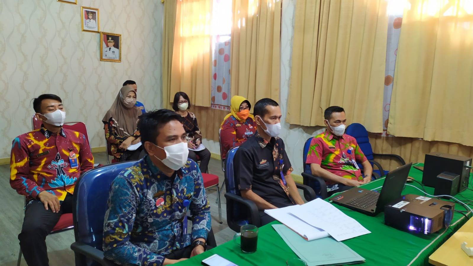 Disdukcapil Kota Metro Mengikuti Rakernas Peningkatan Kualitas Layanan Adminduk