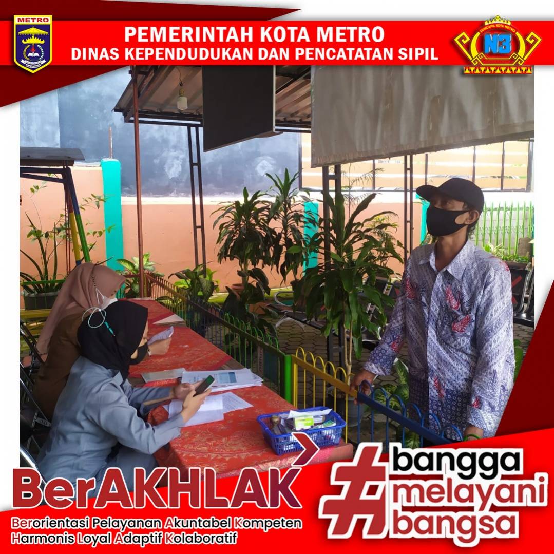 Pelayanan Harian Dinas Dukcapil Kota Metro
