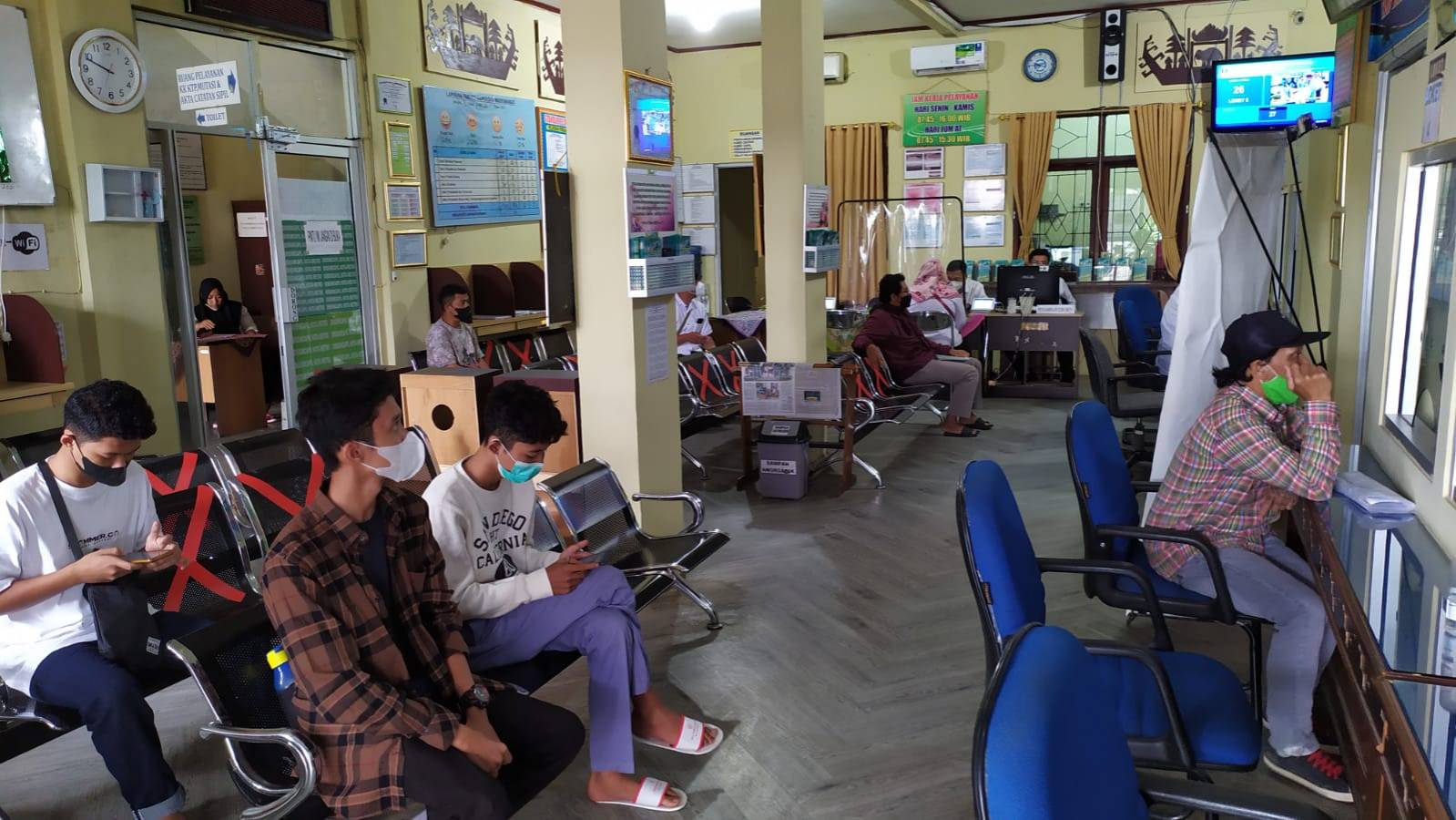 Pelayanan Harian Dinas Dukcapil Kota Metro