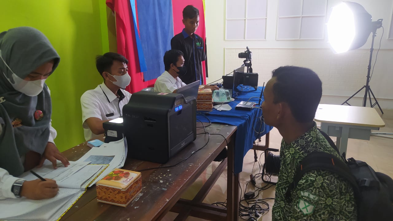 Perekaman KTP-el Keliling ke Sekolah