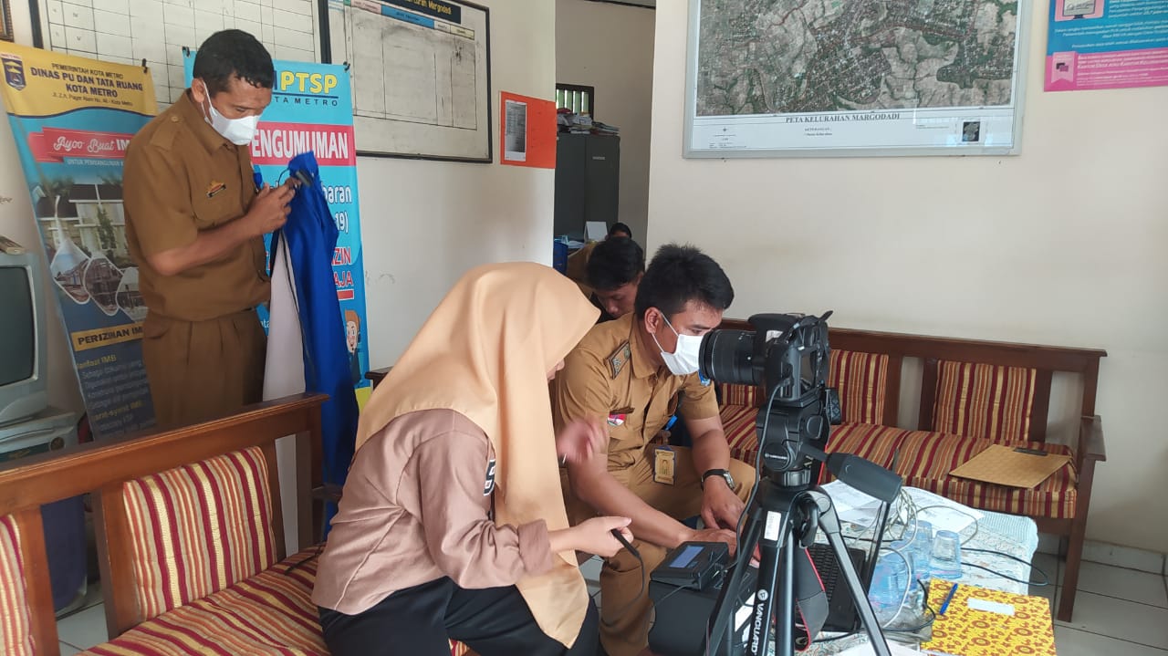 Perekaman KTP-el Keliling ke Kelurahan se Kota Metro