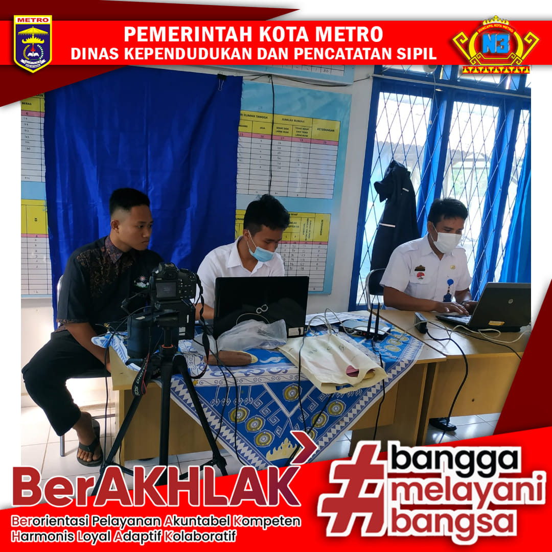 Perekaman KTP-el Keliling ke Kelurahan se Kota Metro