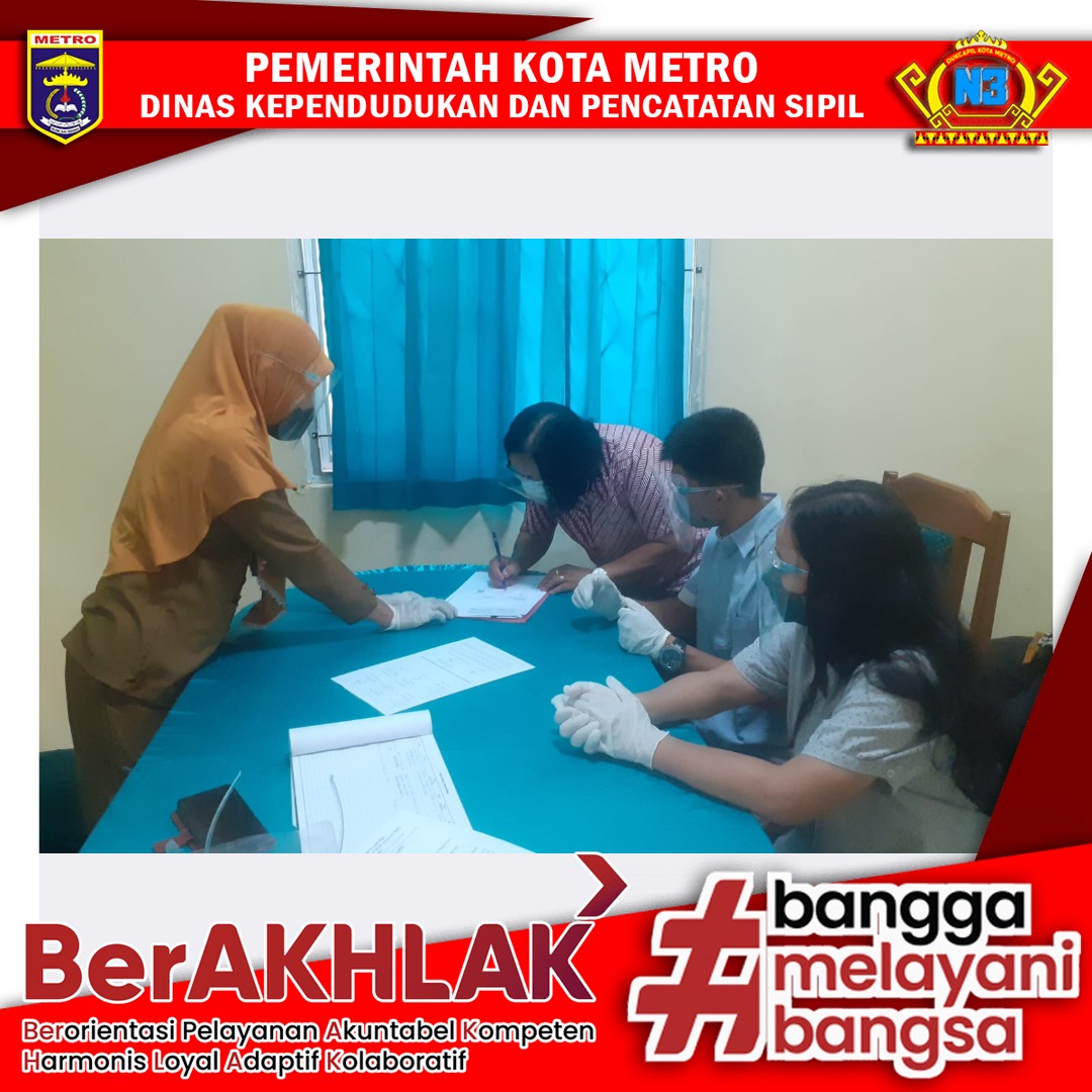 Pelayanan Pencatatan Perkawinan Dinas Dukcapil Kota Metro